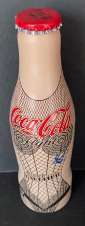 P06013-11 € 5,00 coca cola ALU flesje Jean Paul Gaultier body